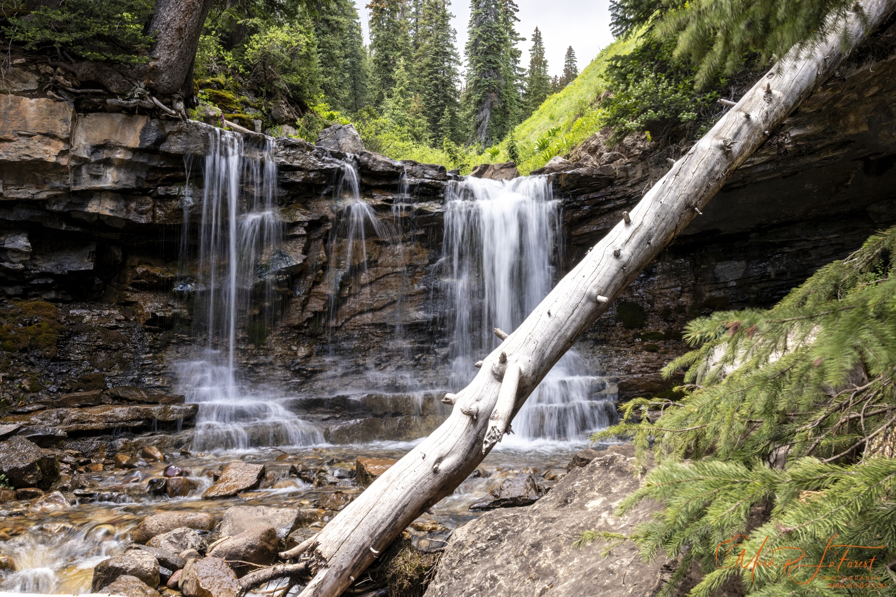 Waterfall North of Durango, Colorado